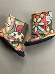 18-24 month retro floral boots