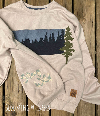 ADULT EXTRA LARGE Forest Pullover