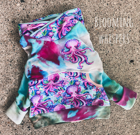 Multiple Sizes- Octopus Tie Dye Hoodie