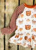 (Multiple sizes) Pumpkin Spice Peplum