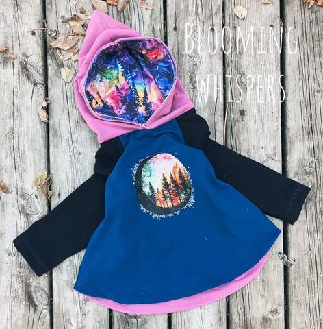 Size 6 Aurora Pixie Poncho