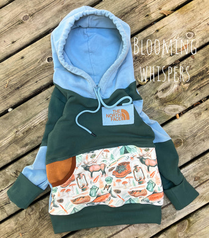 7-10 years Trekking Upcycle Hoodie