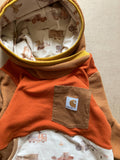 Size 4-7 Work Hard Hoodie