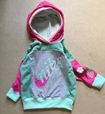 Size 4 Summer Strawberry Hoodie