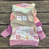 Size 6-9 years Farm Patch Hoodie