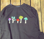 ADULT LARGE Rainbow Shroom Pullover