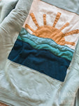 ADULT EXTRA Large Ocean Sunrise Pullover
