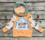 3-6 year Fruit Salad Upcycle Hoodie