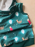 Size 3-6 years Dreams Hooded Tank