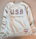 Size Adult M America Vintage Crew