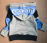 Size 1-3 years mountain swooshes hoodie