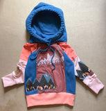 Size 5 Mountain and Sky Hoodie