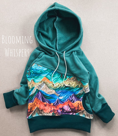 Colorful Mountain Hoodie