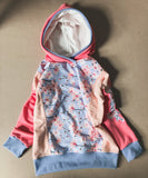 Cherry Blossom Hoodie -sizes 4 and 8