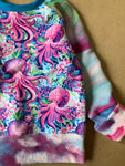 Multiple sizes- Bright Octopus Crewneck