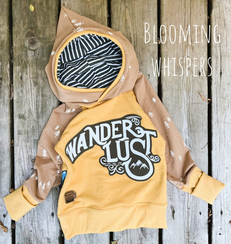 4-7 years Wander Upcycle Hoodie
