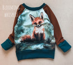 3-6 year Fox Crewneck