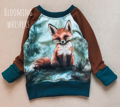 3-6 year Fox Crewneck