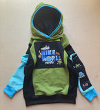 Size 10 Swoosh Around the World Hoodie