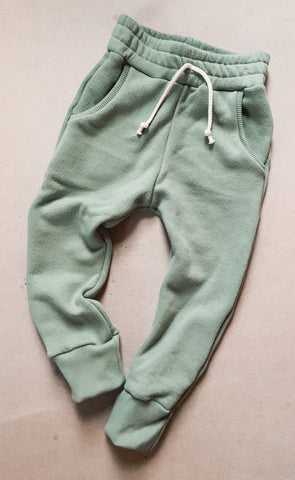 (Multiple Sizes) Pistachio Green Joggers