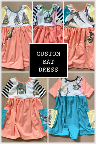 Custom Derpy Bats Dress