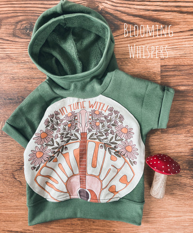 Musical Forest Hooded Pullover